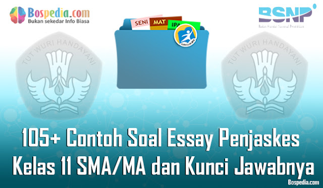 105+ Contoh Soal Essay Penjaskes Kelas 11 SMA/MA dan Kunci Jawabnya Terbaru