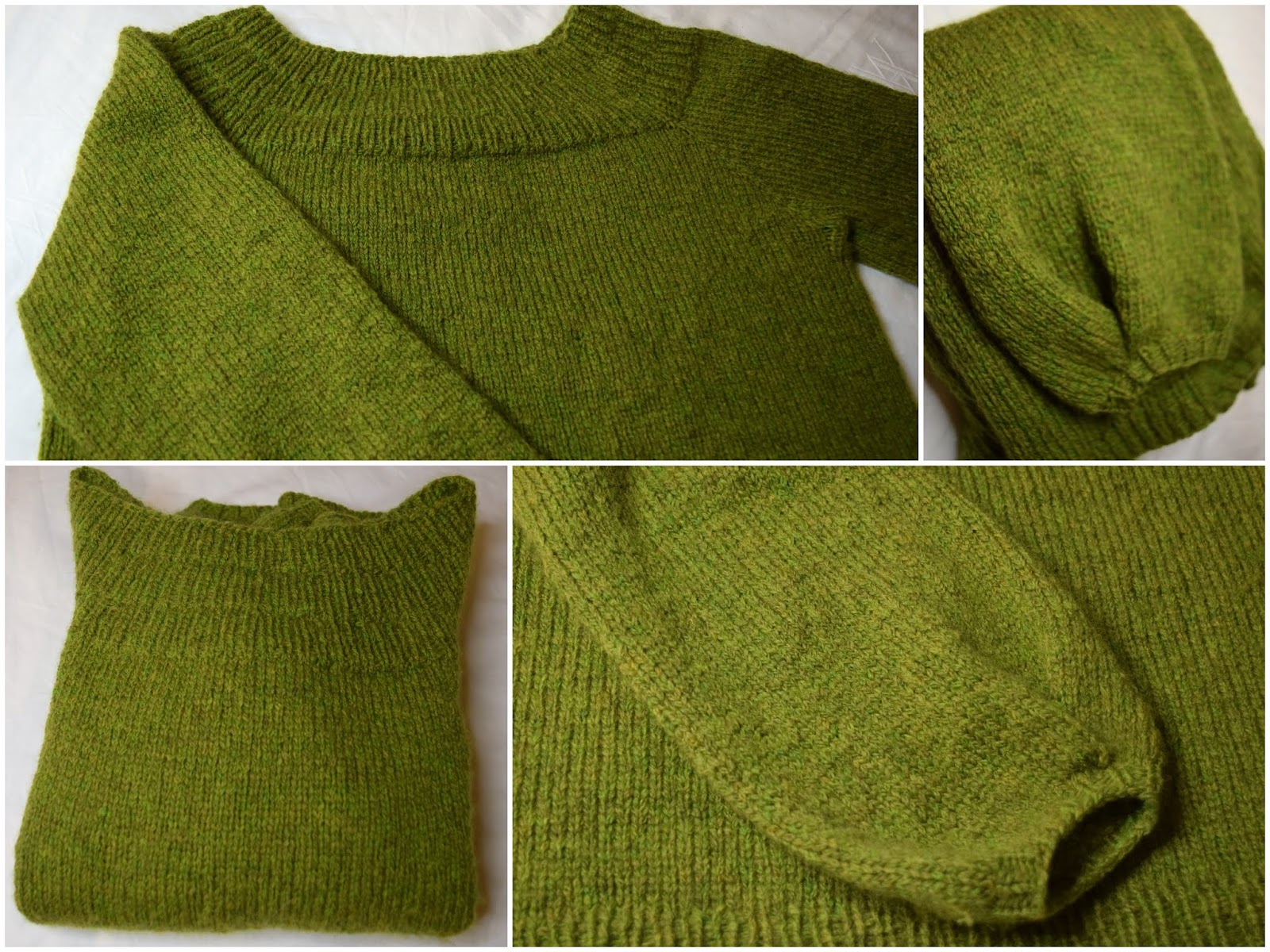 A green knit