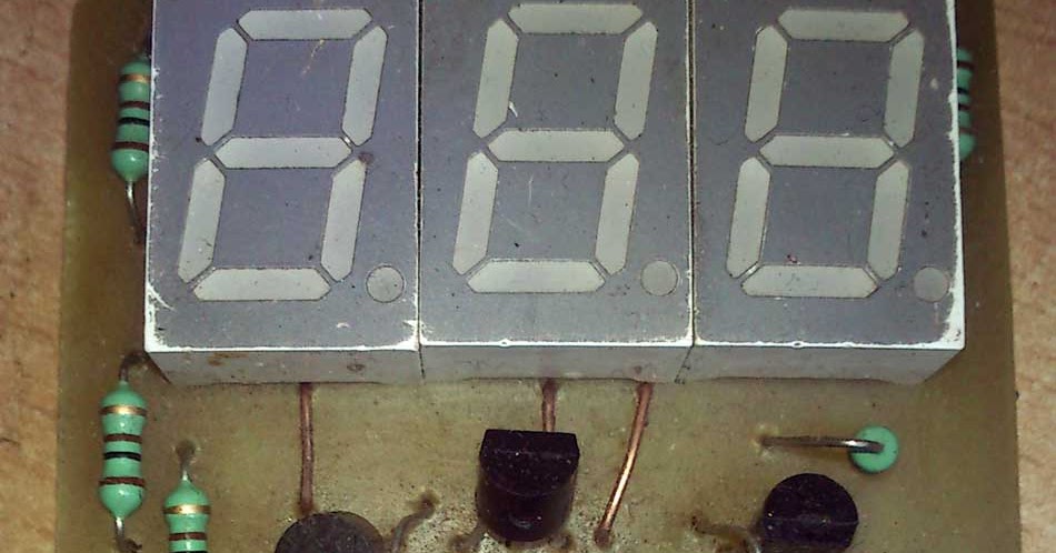 Embedded Engineering : 30 volts Panel Volt Meter Using PIC MCU