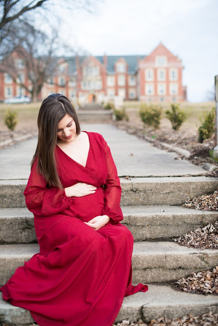 Outdoor Maternity Photos, Pinkblush Maternity, Red 