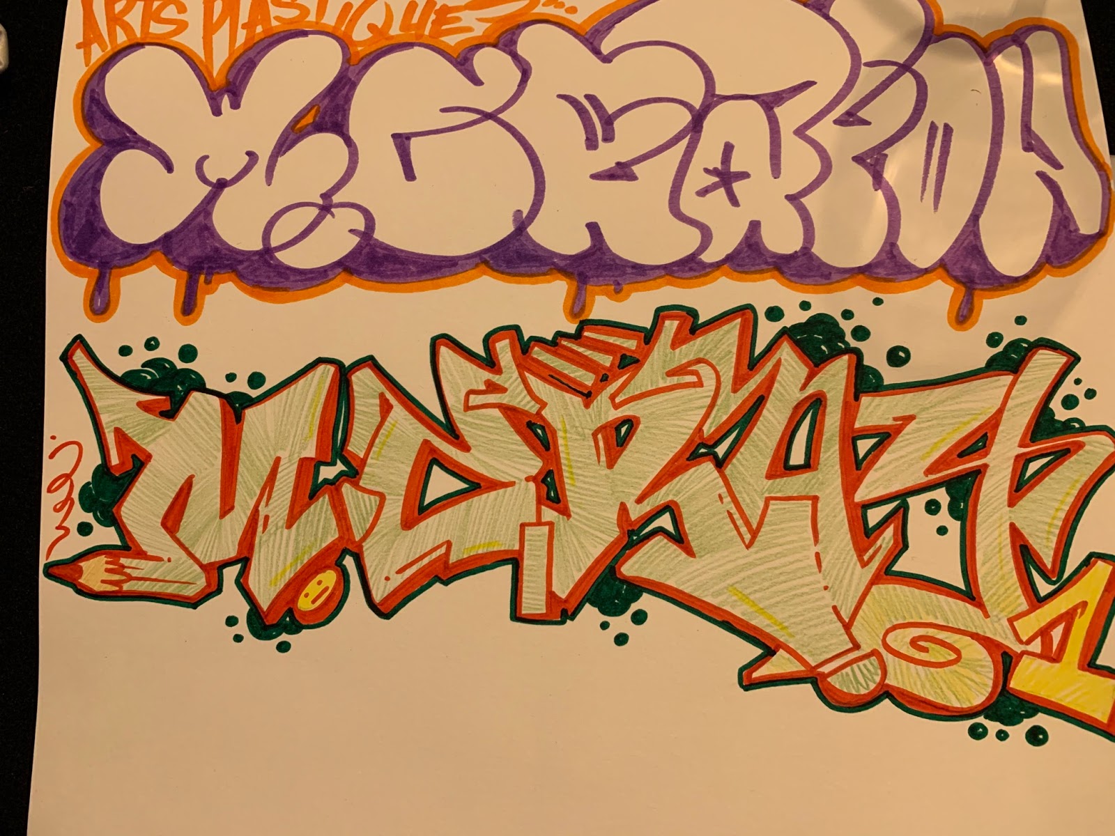 LES ARTS PLASTIQUES au lycée Comte de Foix Graffiti Lexique de style LES ARTS PLASTIQUES au lycée Comte de Foix Graffiti Lexique de style
