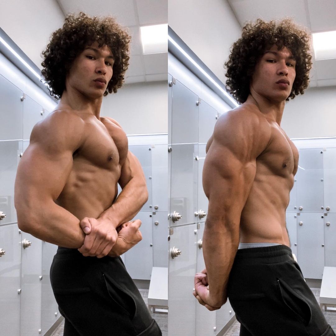 the beauty of male muscle Cameron