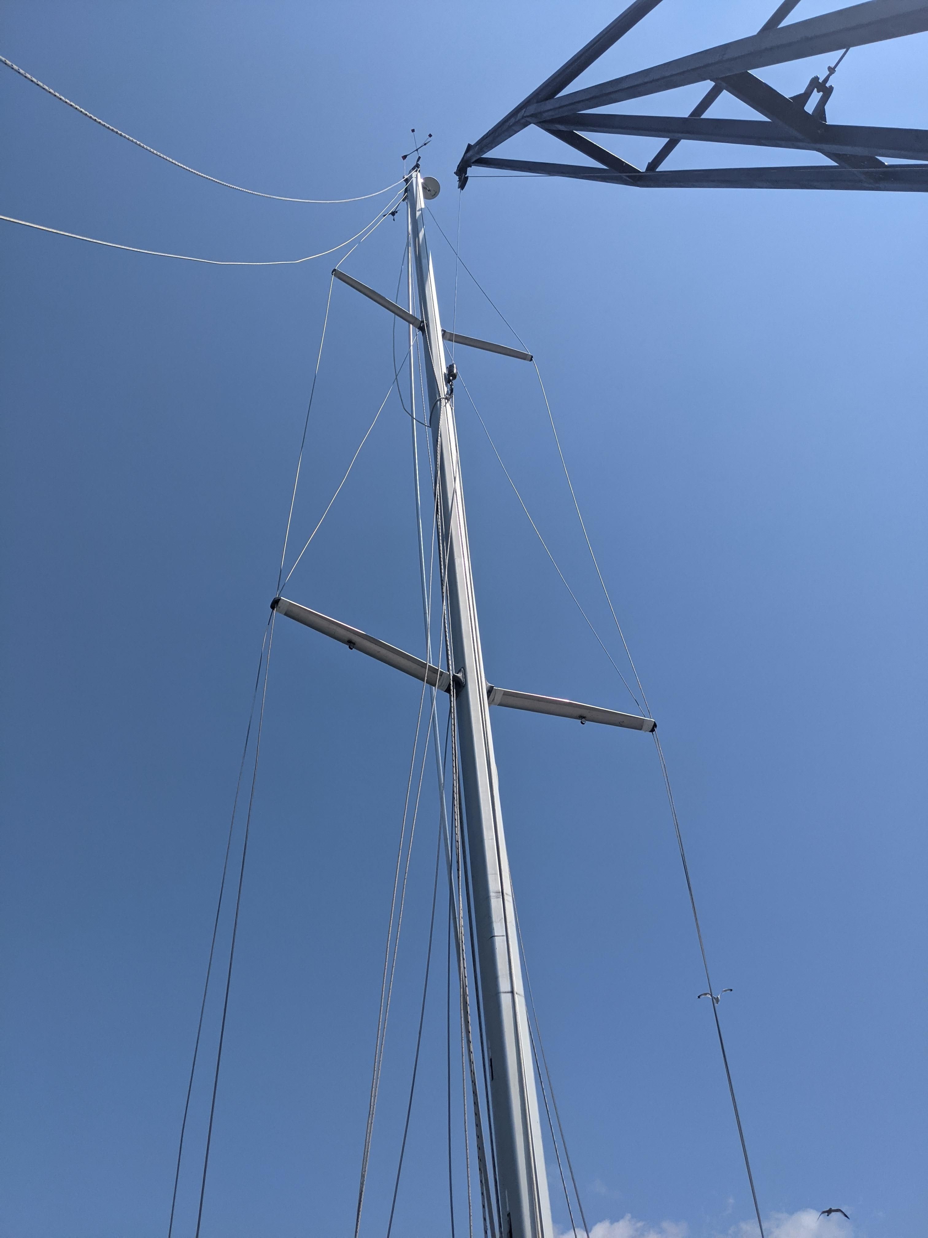 Sailing Vessel Still Time: CS34 Mast Wiring
