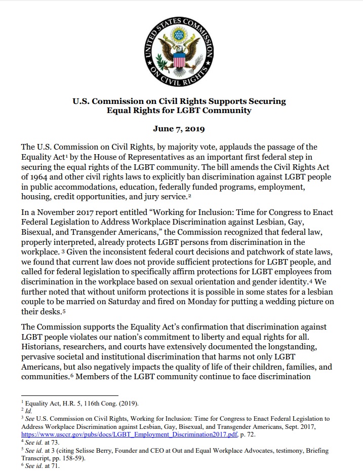 HR 5 Equality Act, BLM and discrimination in business.