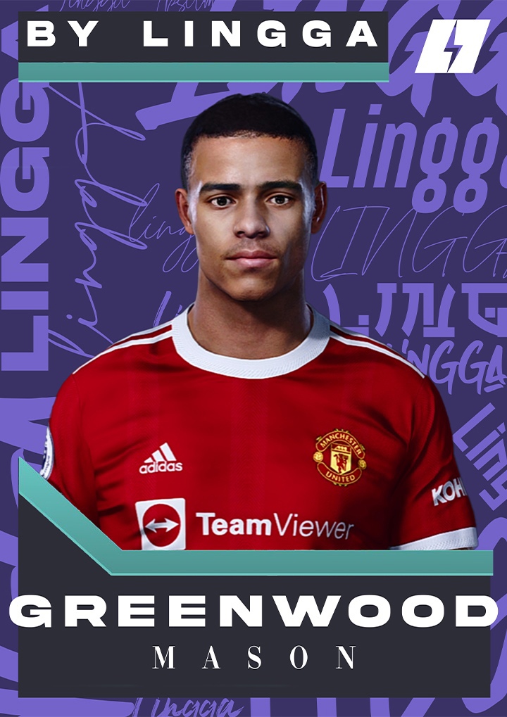 PES 2021 Faces Mason Greenwood by Lingga Free