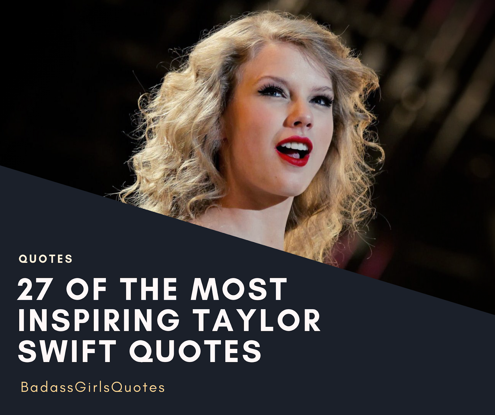 Most Inspiring Taylor Swift Quotes Image To U