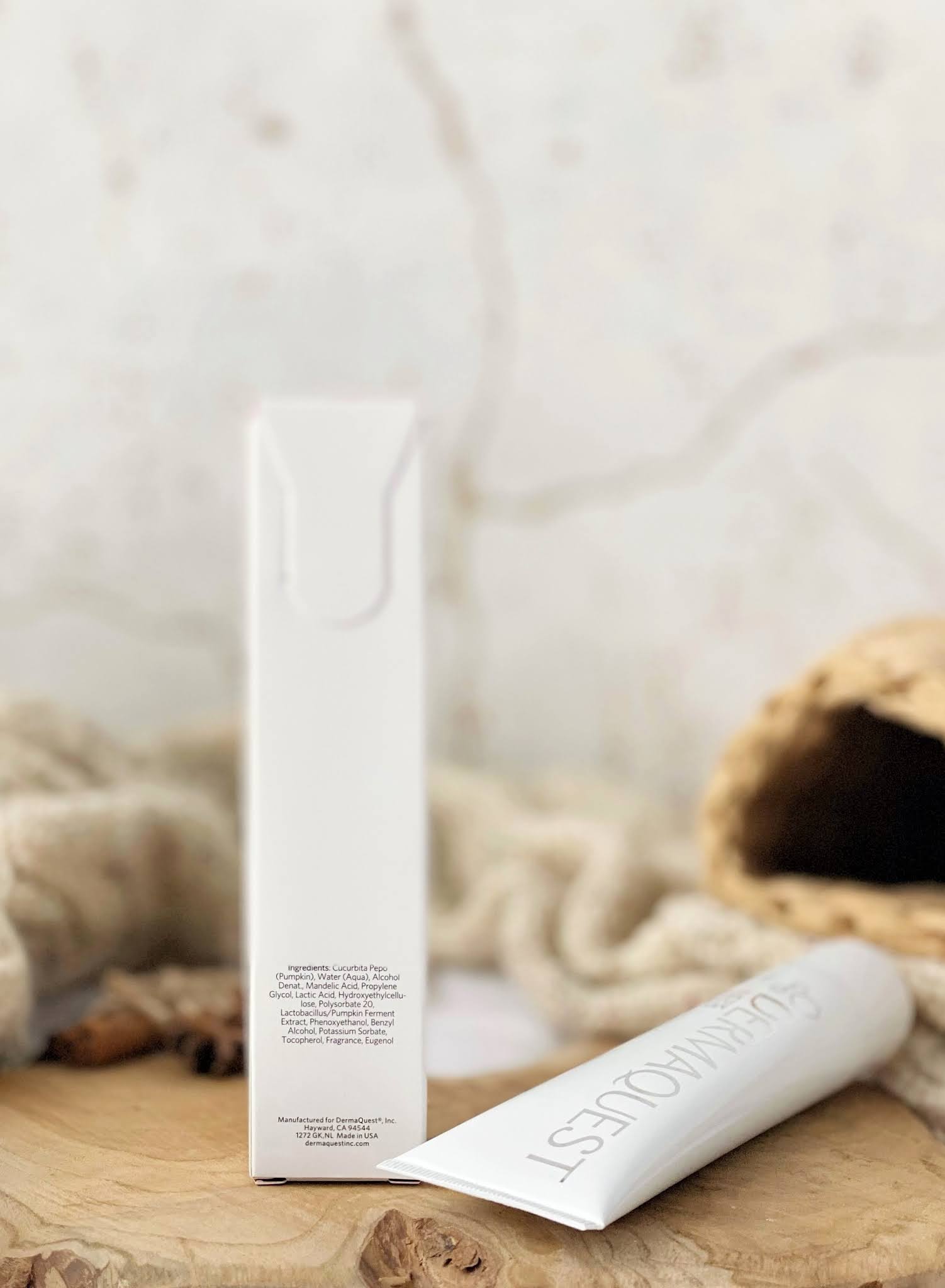 Mini Pumpkin Mask DERMAQUEST terapeutyczna maska dyniowa recenzja