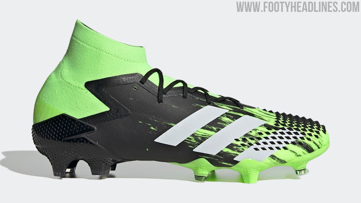 green predator football boots