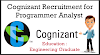 Cognizant Recruitment For Programmer Analyst Apply Now