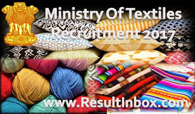 Ministry of Textiles Recruitment