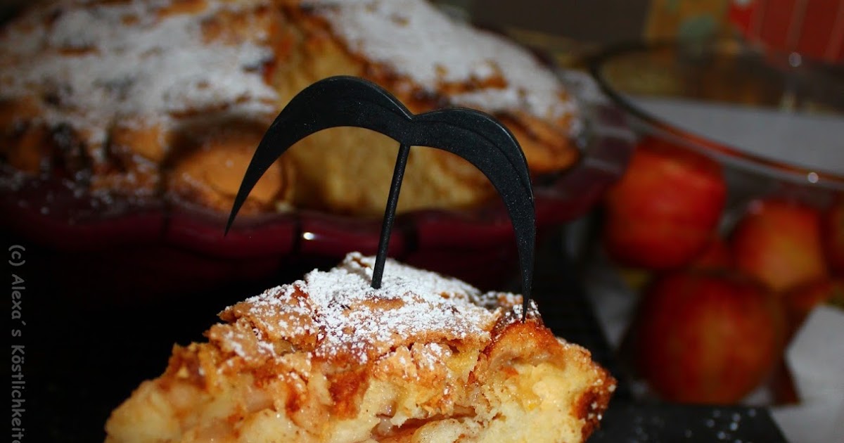 Alexa´s Köstlichkeiten: Russische Küche: Apfelkuchen Scharlotka