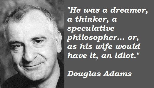 Time Travel: BIRTH | Mar 11—Douglas Adams ("Hitchhiker") Would Be 65