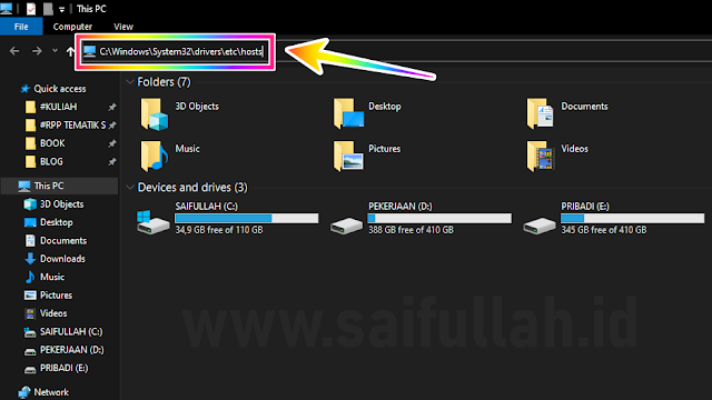 Cara Memblokir Telemetary Service Windows 10 Menggunakan File "host"