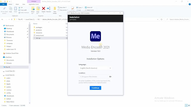 install media encoder as same version of premiere pro how to install adobe media encoder cc 2021