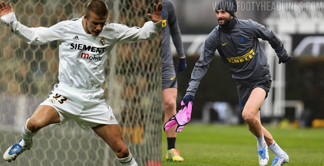 Inter's Brozović Wears Old Adidas Pulse Beckham Boots - Footy Headlines