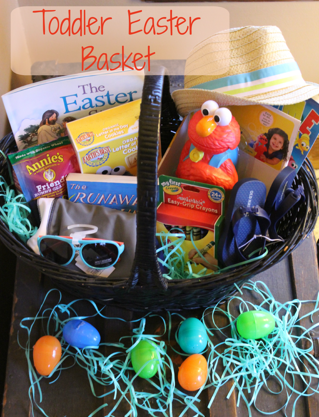 Beautifully Candid Toddler Easter Basket