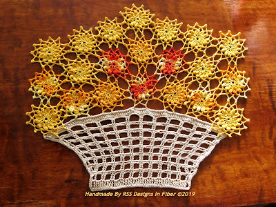  Yellow Flowers Basket