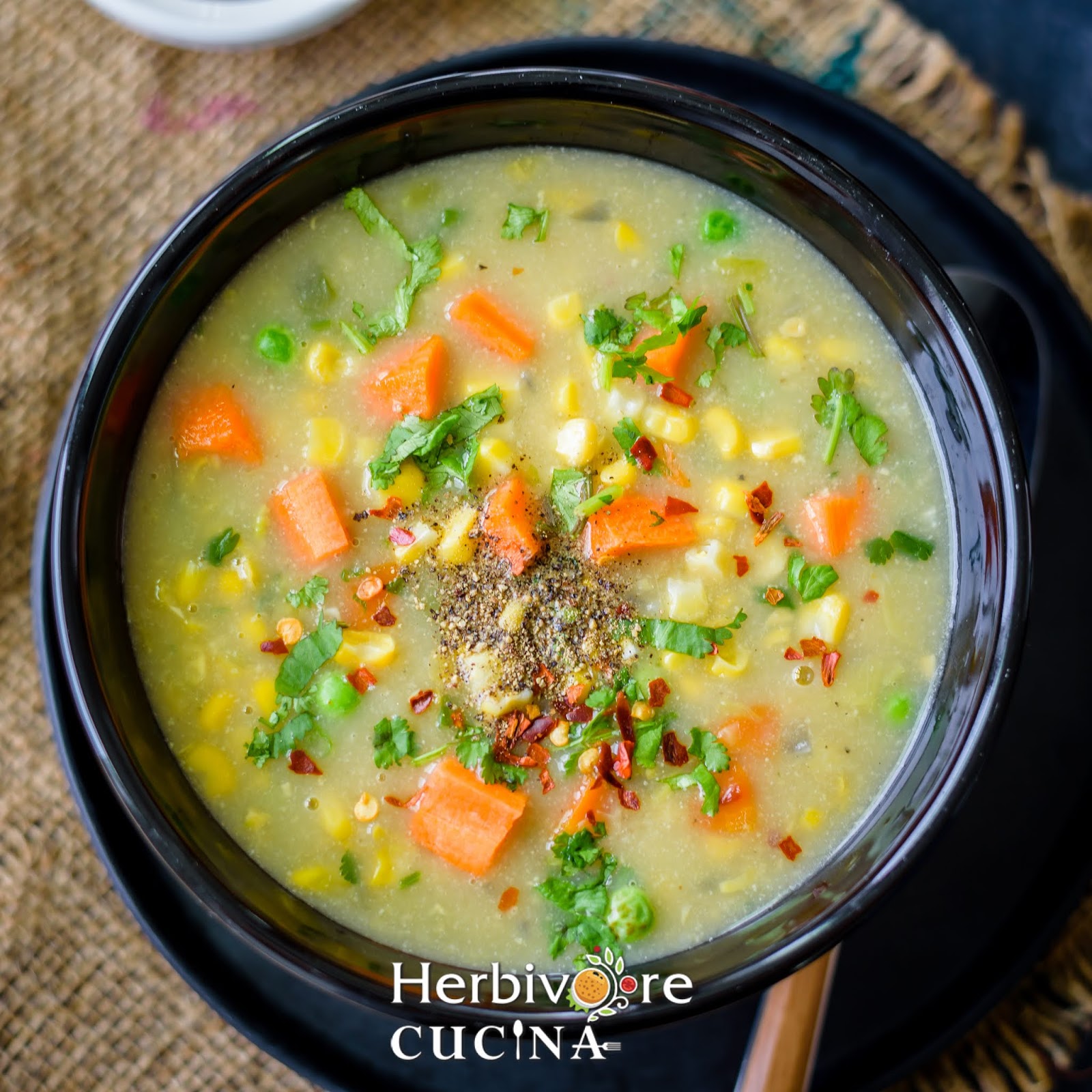 Herbivore Cucina Instant Pot Vegan Corn Chowder