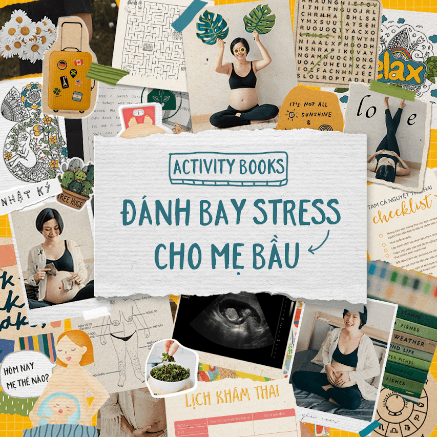 [A116] Activity book - Sách thai giáo cho Bà Bầu bán chạy số 1 Việt Nam
