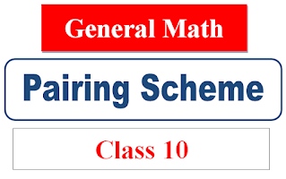 10th class general math pairing scheme 2024 arts group
