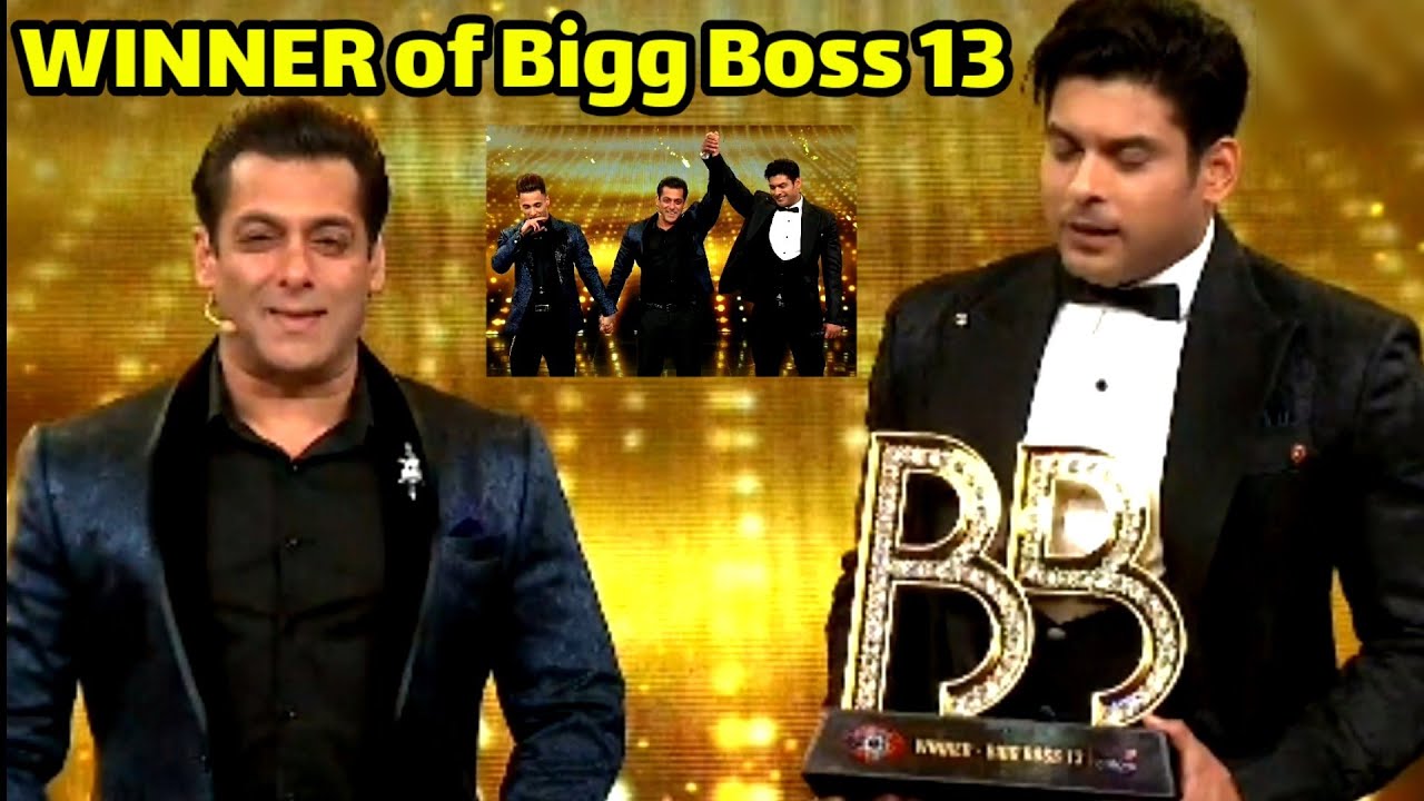 Finally Bigg Boss 13 winner Siddarth Shukla grabs trophy defeating