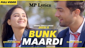 Bunk Maardi Jassi X Mp3 Song download | Bunk Maardi Jassi X  Lyrics