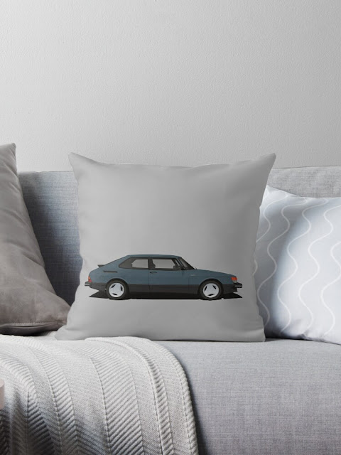 Saab 900 Turbo 16 Aero pillows