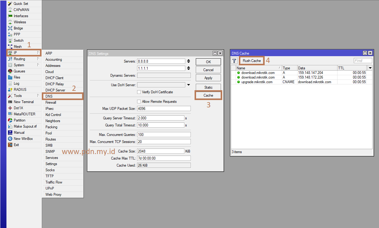 Tutorial Lengkap Setting DNS di Router Mikrotik Anibar Studio