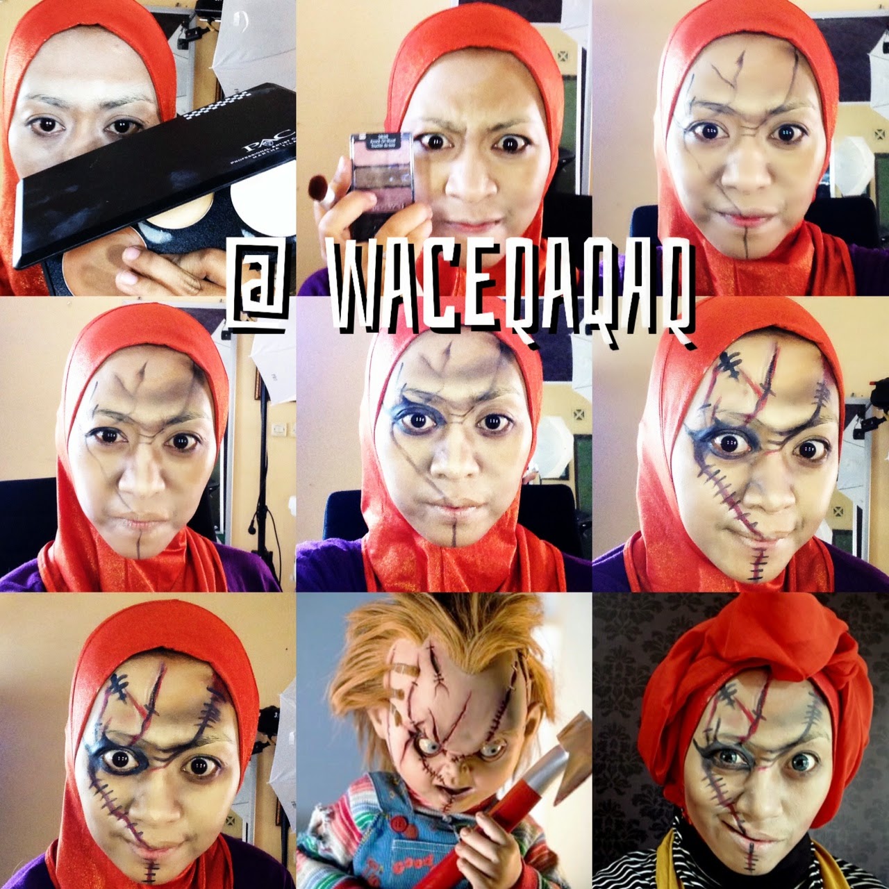 Ini Vindy Yang Ajaib Makeup Collaboration Bride Of Chucky