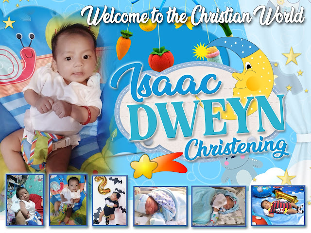 Collection of FREE Tarpaulin Layout for Christening