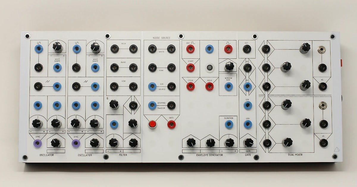 MATRIXSYNTH Prism Circuits VOIX Panel