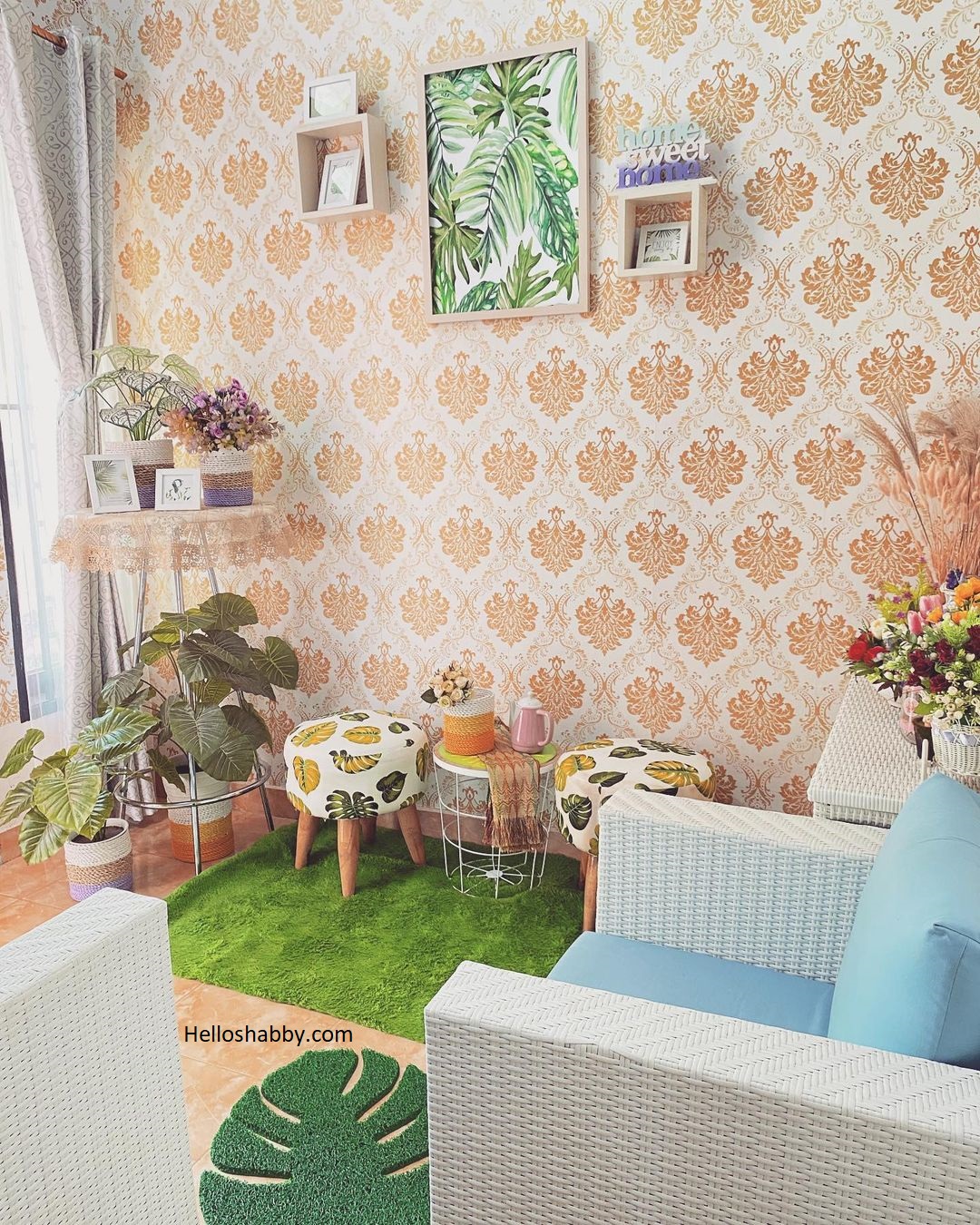 236 Wallpaper Cantik Untuk Ruang Tamu - MyWeb