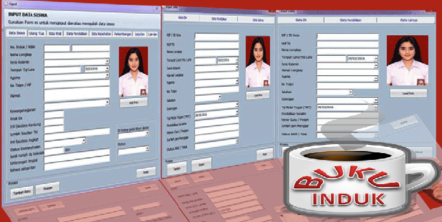 Aplikasi Buku Induk Siswa Excel Gratis Semua Jenjang