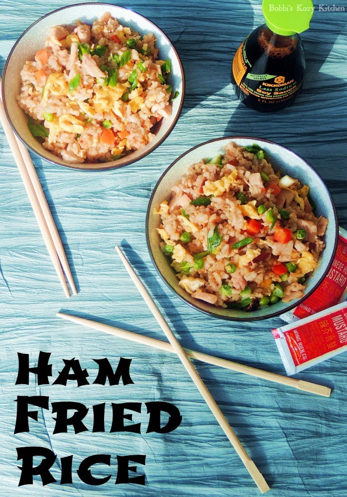Ham Fried Rice from www.bobbiskozykitchen.com