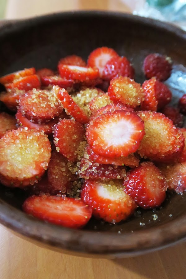 Muffins de avena y frutillas Cocina