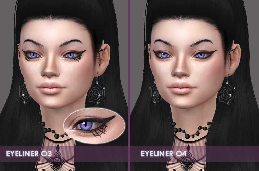 soloriya: Eyes 09-10, blush 05, eyeliner 03-04, eyeshadow 03, lipstick ...
