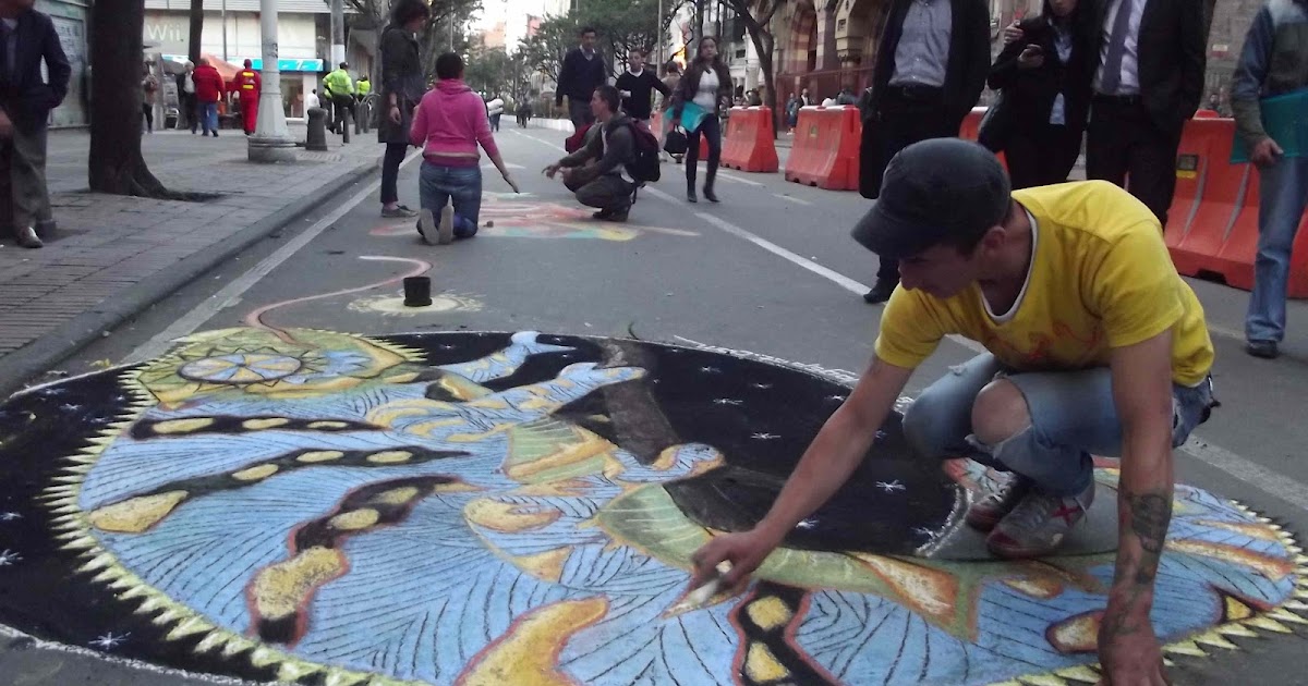 Mike's Bogota Blog: True Street Art on La Septima