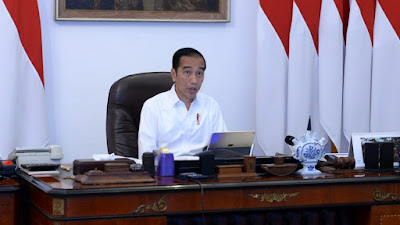 Jokowi Ajak Seluruh Pihak Bersinergi Redam Dampak Ekonomi dari Pandemi Covid-19