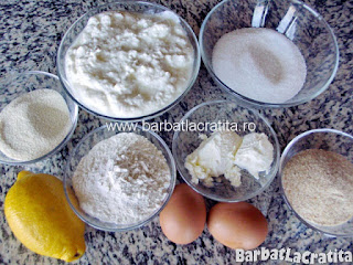 Papanasi cu branza (fierti) ingrediente reteta