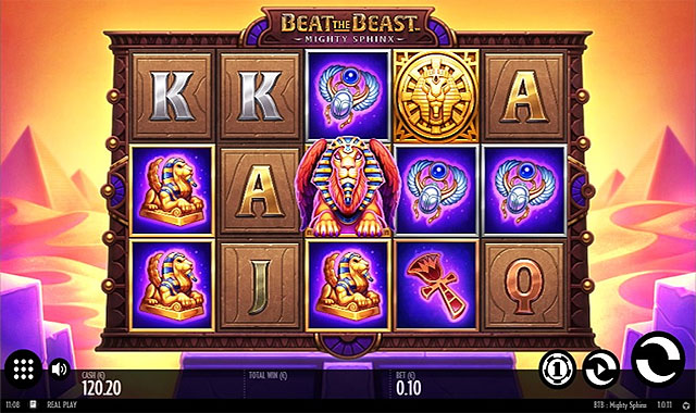 Ulasan Slot Thunderkick Indonesia - Beat The Beast Mighty Sphinx Slot Online