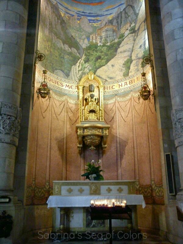 Virgen de Montserrat Tibidabo