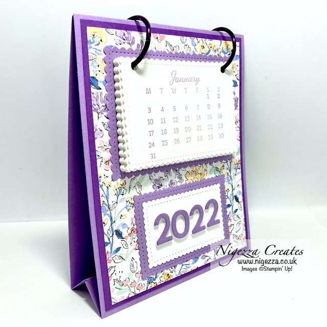 Come Crafting With Jill & Gez Facebook Live: Making A Desk Top Calendar