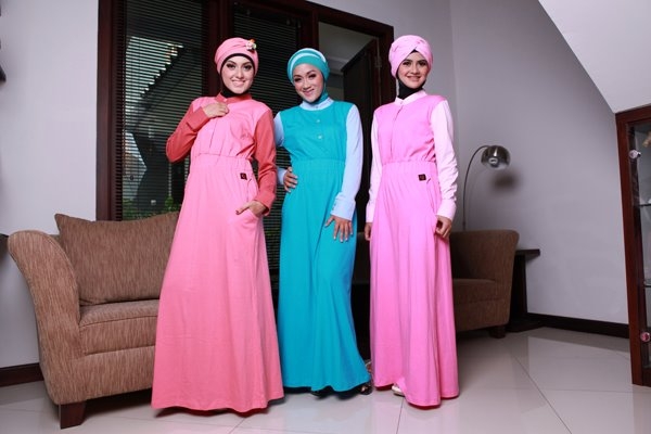 Baju muslim terbaru murah anak modis 2012 