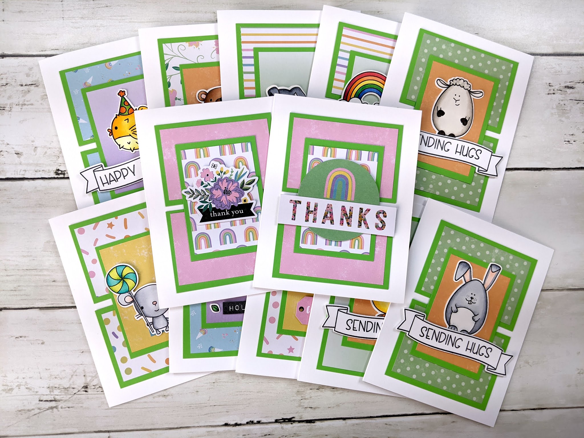 6x6 Paper Pad Tutorial with No Scraps 54 Cards with Michaels