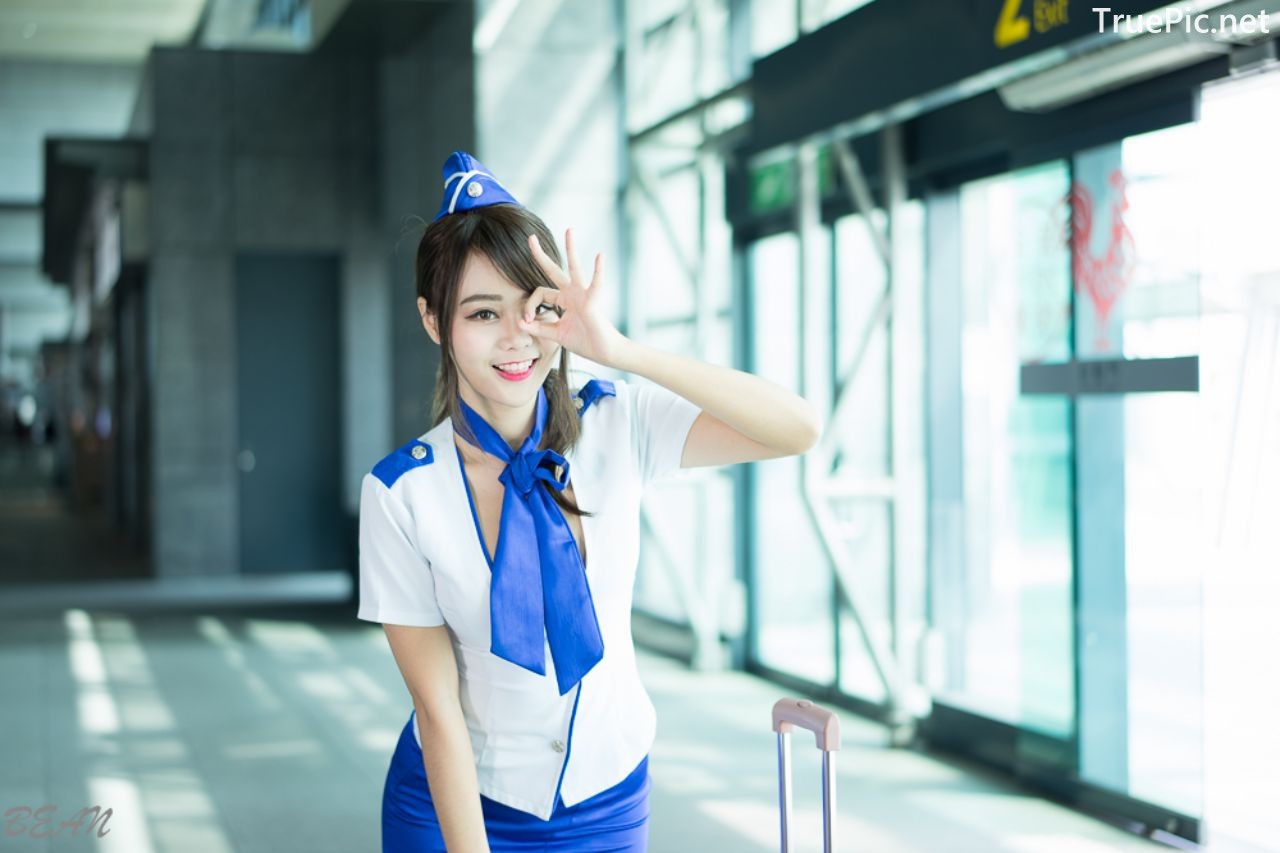 Image-Taiwan-Social-Celebrity-Sun-Hui-Tong-孫卉彤-Stewardess-High-speed-Railway-TruePic.net- Picture-49