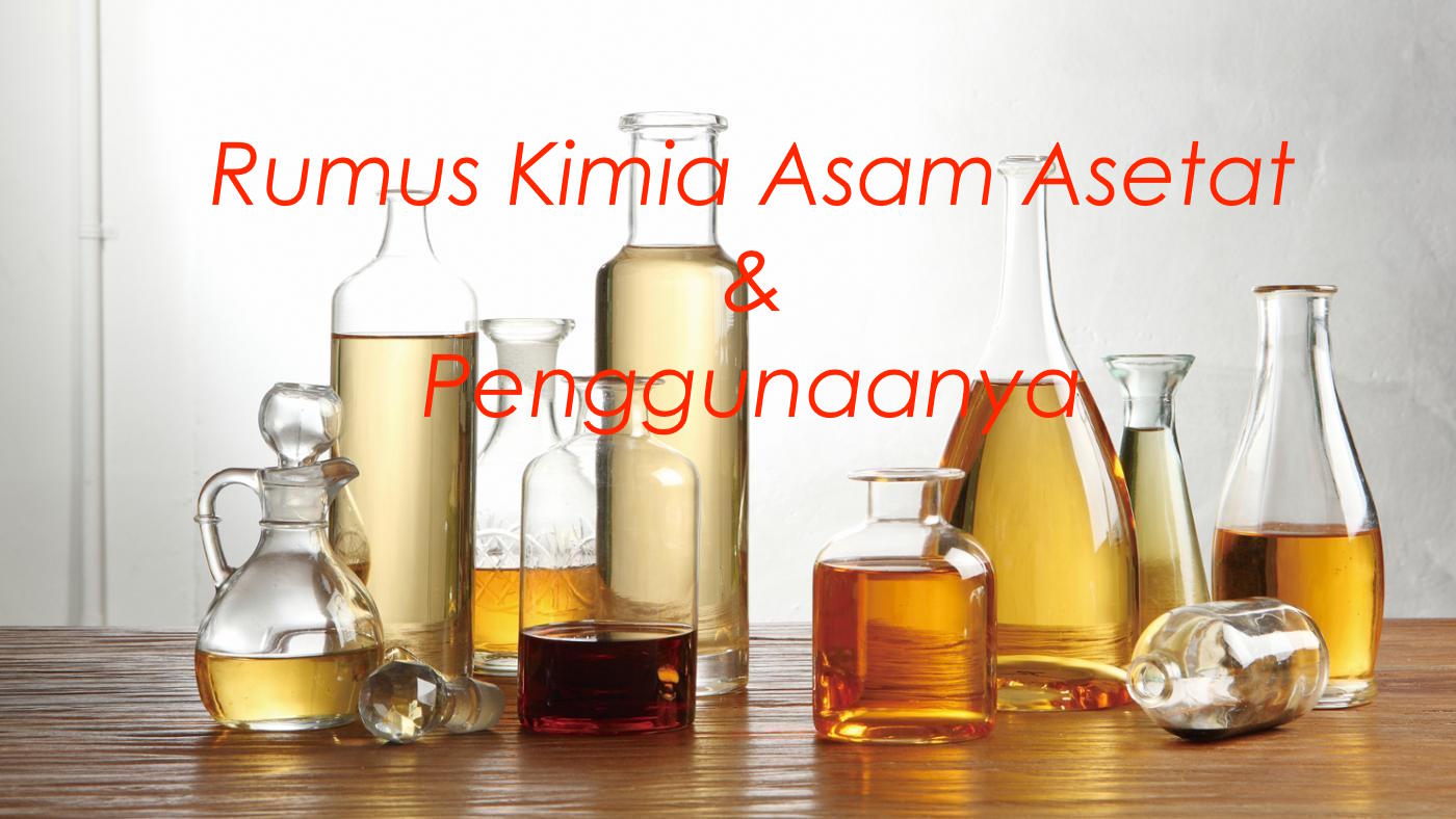 Penggunaan Cuka Dalam Industri