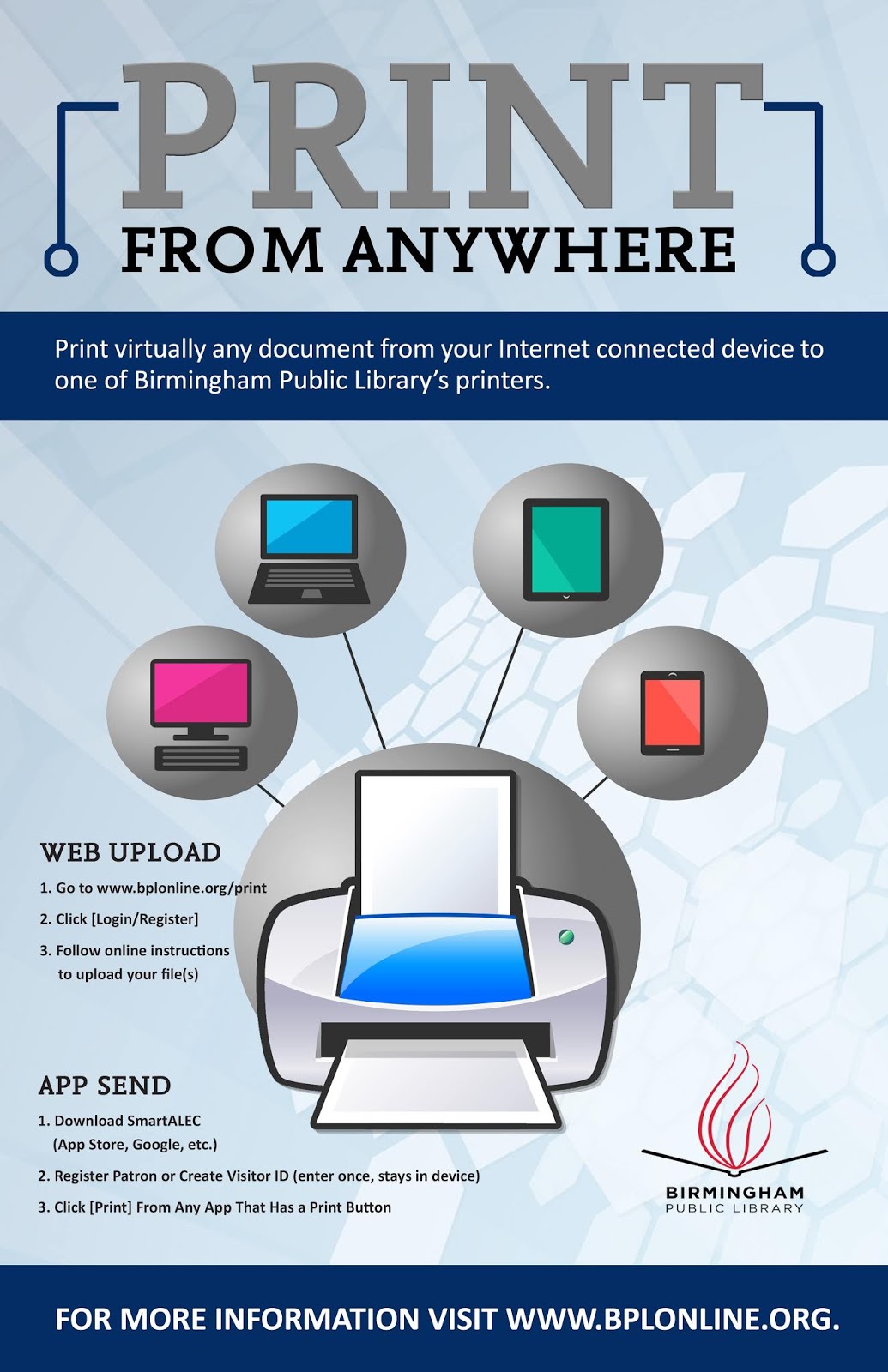 Based Printing Available at All BPL, JCLC Libraries Effective