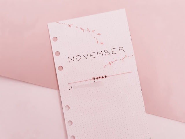 Plan With Me November Bullet Journal Layouts