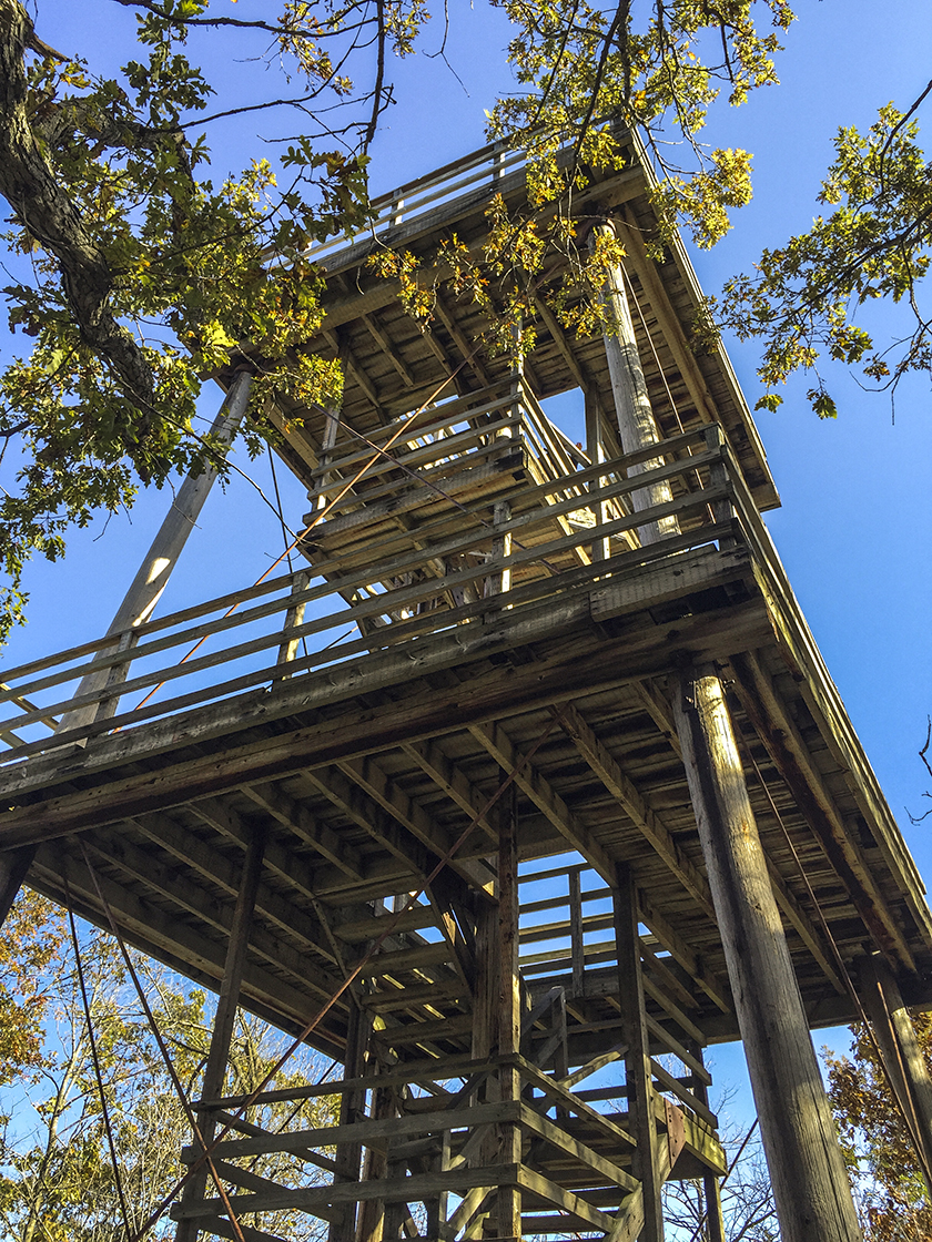 The East Tower at Blue Mound State Park