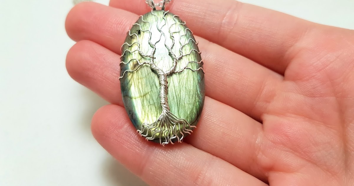 Frameless Wire Wrapped Gemstone Tree Of Life Pendant Tutorial The Beading Gem S Journal - How To Make A Wire Wrapped Tree Of Life Pendant Frameless Wire Wrapped Gemstone Tree Of Life Pendant Tutorial The Beading Gem S Journal - How To Make A Wire Wrapped Tree Of Life Pendant